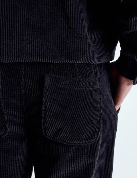 American Vintage Jogging Homme Padow Noir Carbone - 4