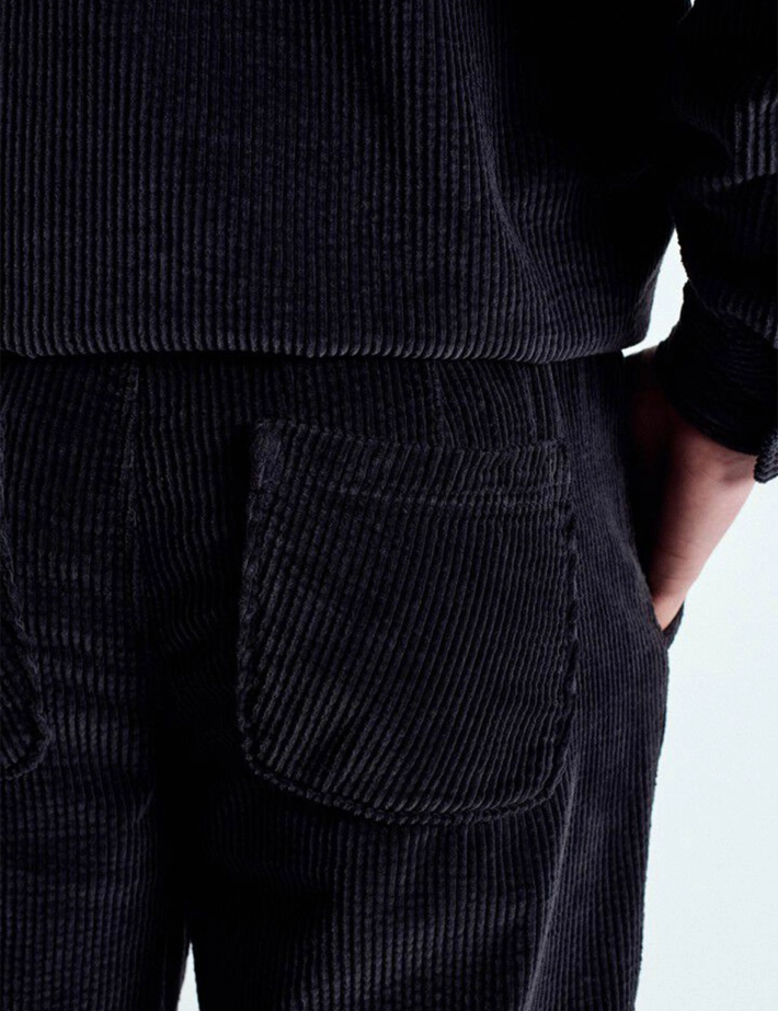 American Vintage Jogging Homme Padow Noir Carbone - 4