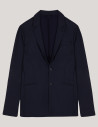 HBT Basics Double Face | Andy Blazer Homme Marine - 3