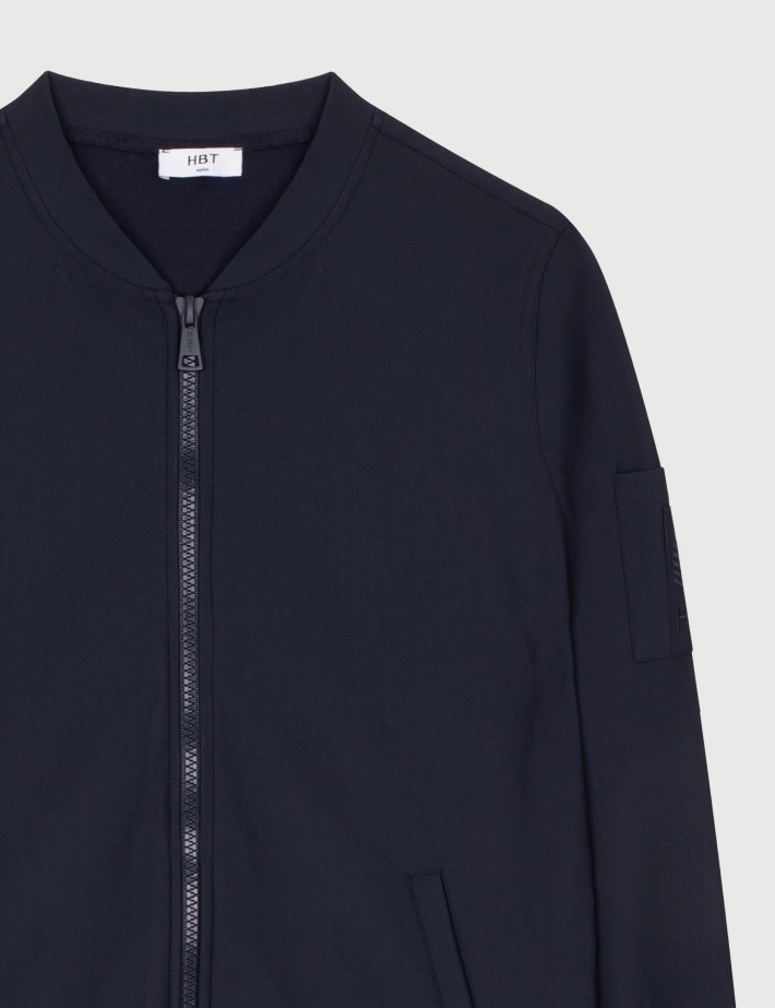 HBT Basics Double Face | Keaton Bomber Homme Marine - 2