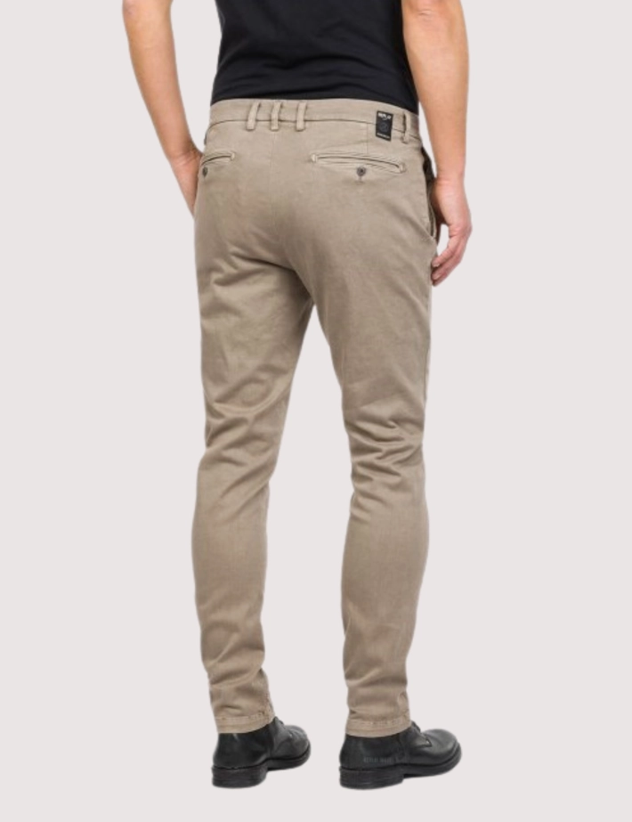 REPLAY Zeumar Hyperflex Stretch Denim Beige - 2