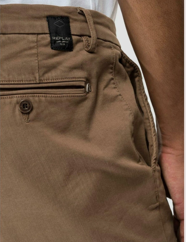 REPLAY Pantalon Homme Zeumar Cigar - 5