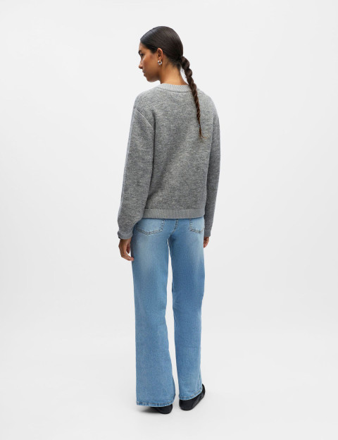 OBJECT Bomber Femme Merle Gris - 3