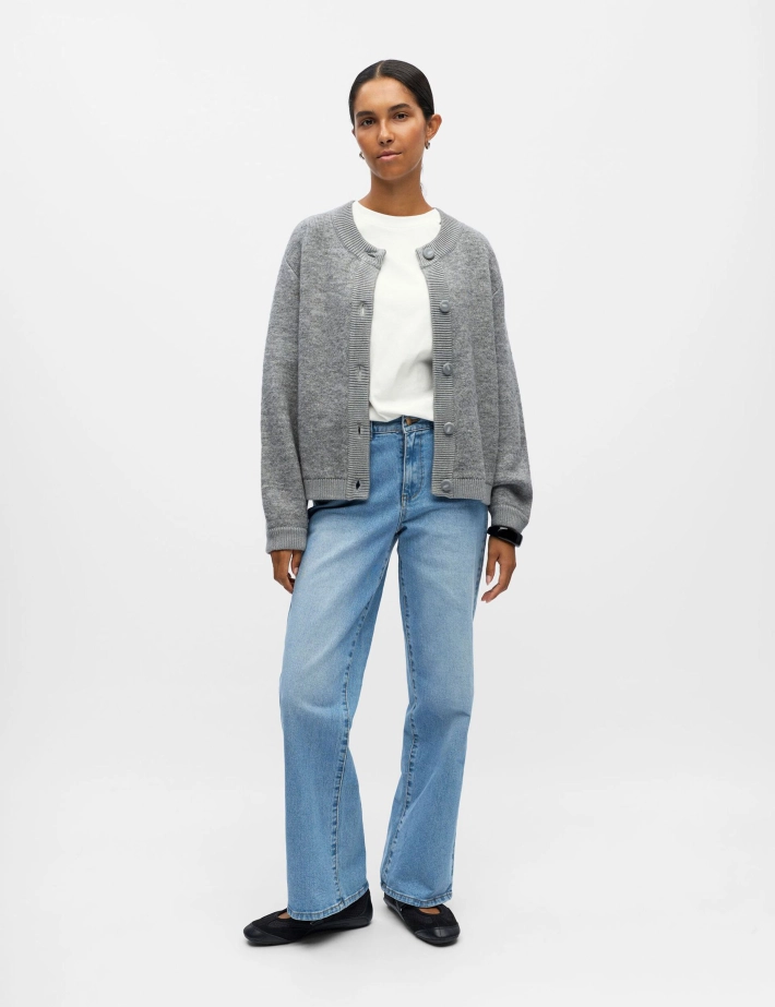 OBJECT Bomber Femme Merle Gris - 4