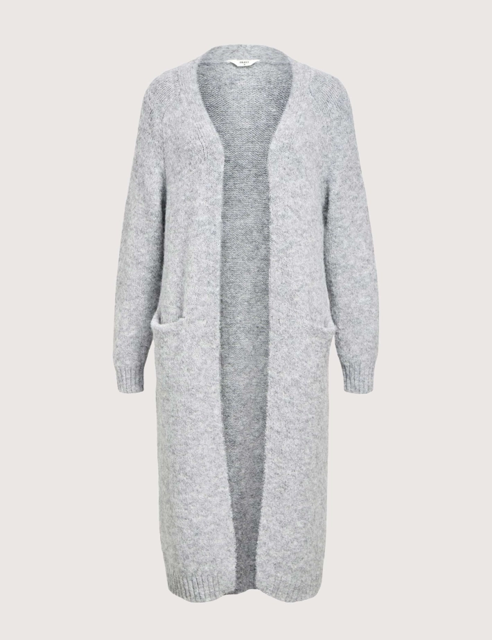 OBJECT Cardigan Long Femme Milu Gris