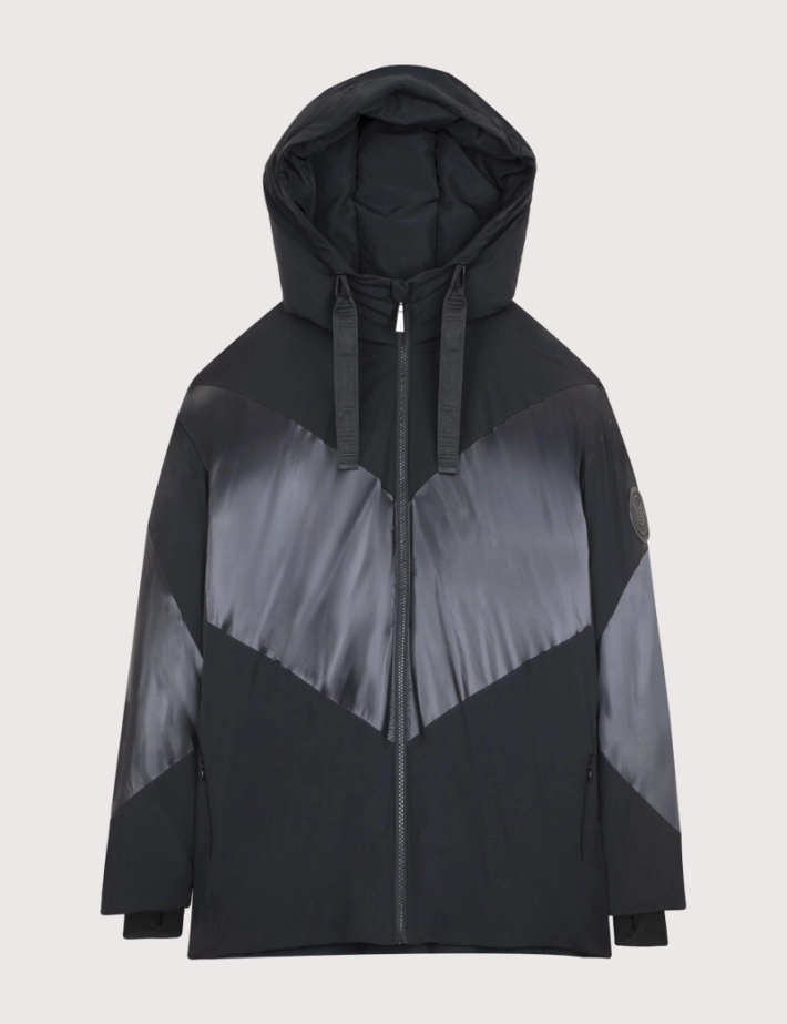 HBT Basics Jackets | Sun Mat Shiny Femme Noir - 5