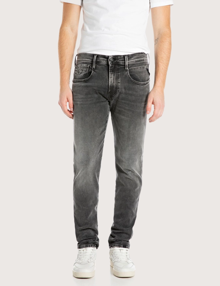 REPLAY Jean Homme Coupe Slim Anbass 04B Gris