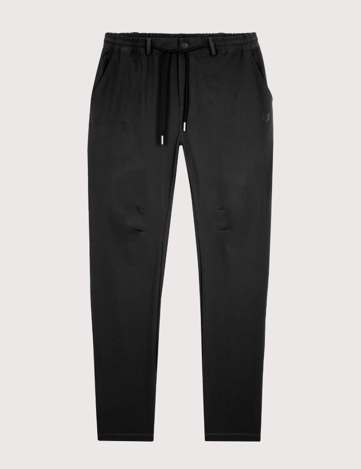 HBT Basics Revo-Comfort | Chris Pantalon Homme Noir