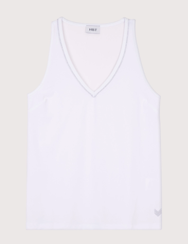 HBT SUMMER CHIC | Eponge LILLY Top Blanc