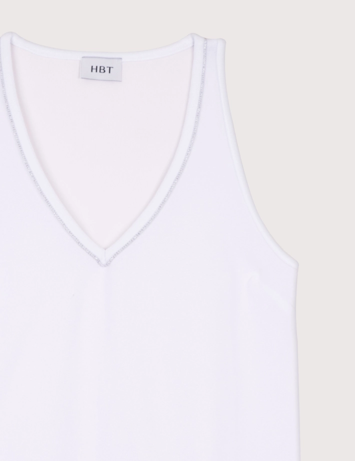 HBT SUMMER CHIC | Eponge LILLY Top Blanc - 2