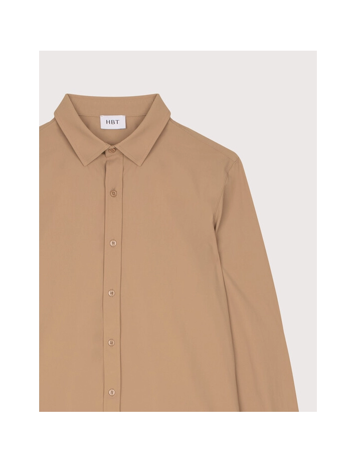HBT Basics Revo-Class | Lord Chemise Homme Beige - 2