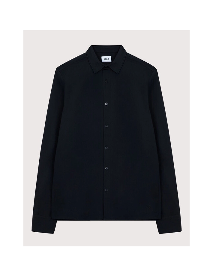 HBT Basics Revo-Class | Milord Chemise Homme Noir