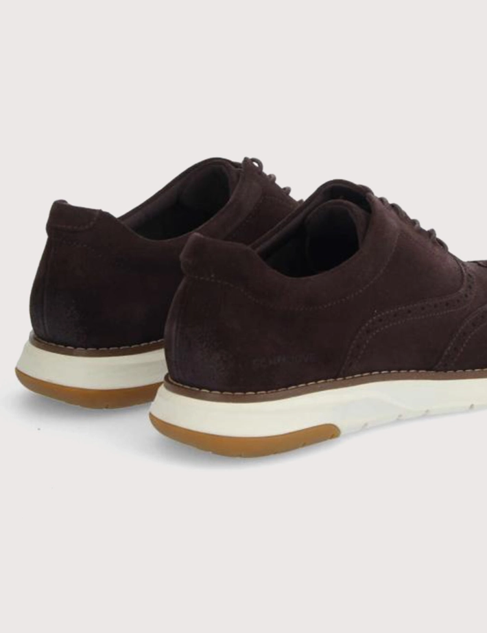 SCHMOOVE Derby Homme Echo II Brogue M Marron Foncé - 3