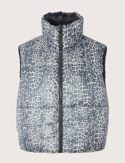PIECES Veste Sans Manches Réversible Jimma Gris - 3