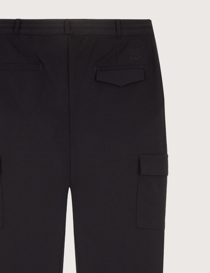 HBT Taylor Chic 3w | Newton Pantalon Cargo Homme Noir - 4