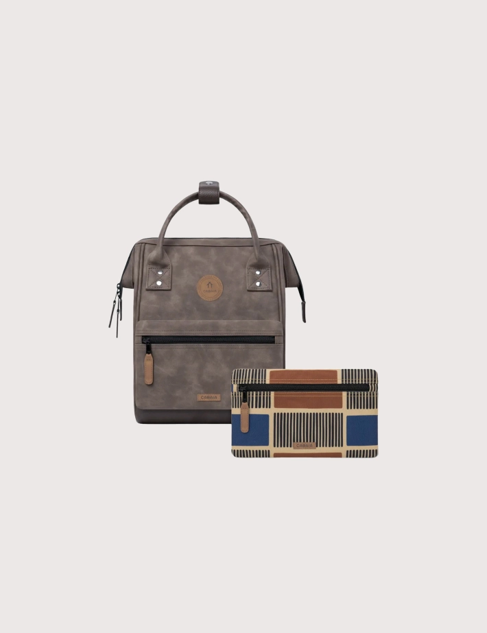 CABAIA Sac à Dos Adventurer Small Papeete + 2 Pochettes