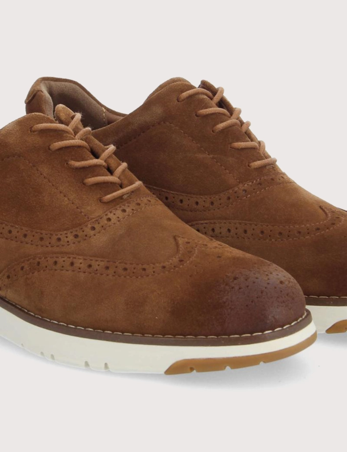 SCHMOOVE Derby Homme Echo II Brogue M Camel - 2