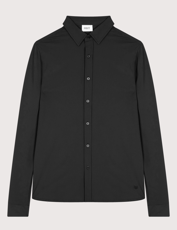 HBT Basics Revo-Class | Lord Chemise Homme Noir