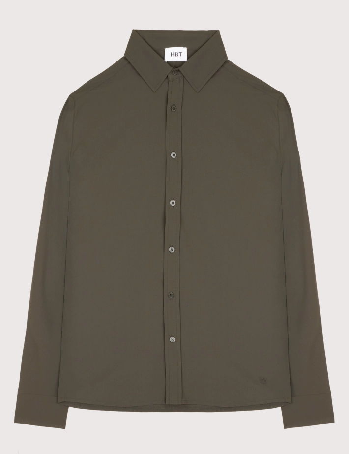 HBT Basics Revo-Class | Lord Chemise Homme Kaki