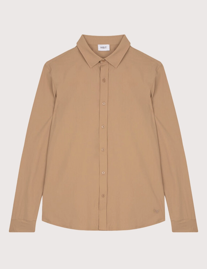 HBT Basics Revo-Class | Lord Chemise Homme Beige