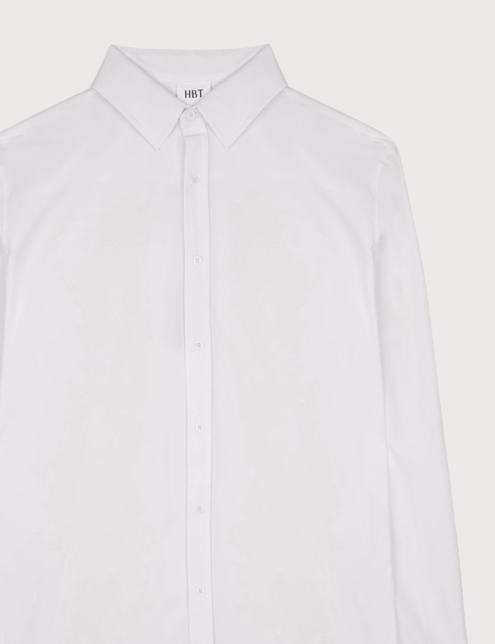 HBT Basics Revo-Class | Lord Chemise Homme Blanc - 2