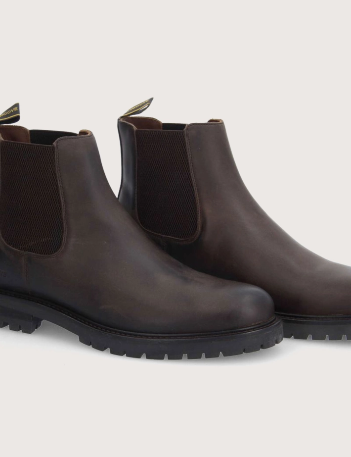 SCHMOOVE Bottines Homme Edimbourg Chelsea M Marron Foncé - 2