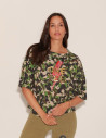 One Tee T-Shirt Femme Manches Courtes Ava Camouflage