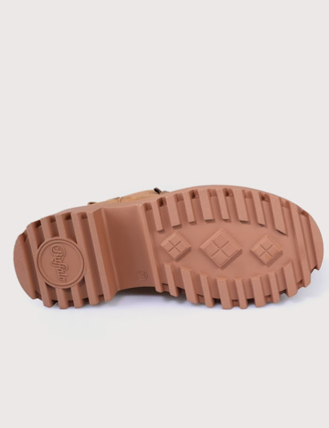 BUFFALO Bottines Chelsea Femme Aspen Cognac - 5