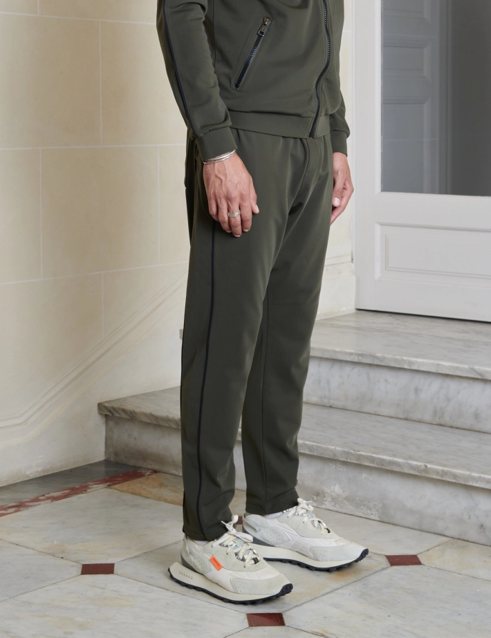 HBT Basics Street Warm Tech | Sammy Pantalon Homme Vert Kaki - 7