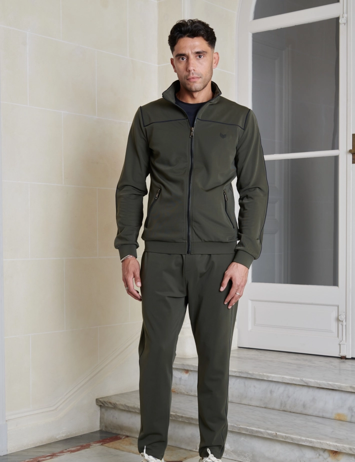 HBT Basics Street Warm Tech | Sammy Pantalon Homme Vert Kaki - 5