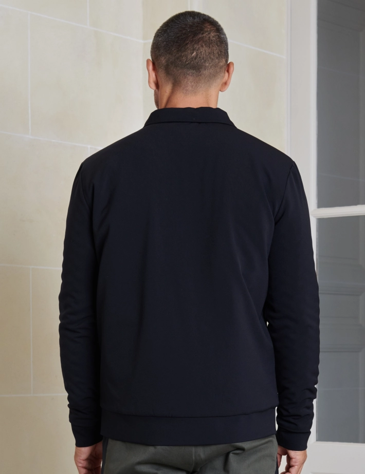HBT Basics Double Face | Keaton Bomber Homme Noir - 5