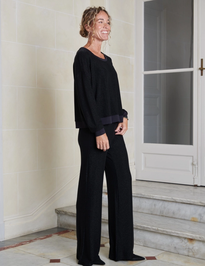 HBT Basics Insolites | Marley Pantalon Femme Noir - 3