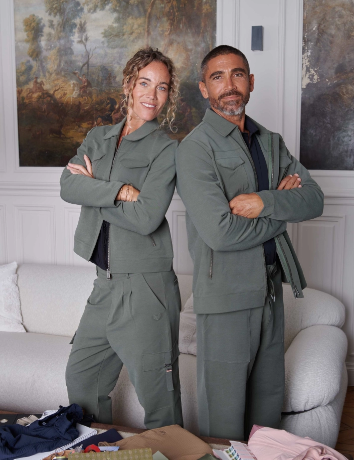 HBT Heritage Canvas Tech | Pilot Veste Homme Kaki - 2