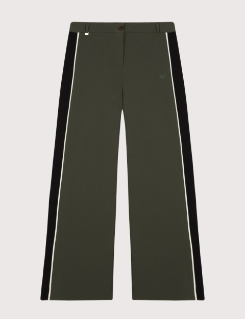 HBT Taylor Chic 3w | Klea Pantalon Large Femme Kaki