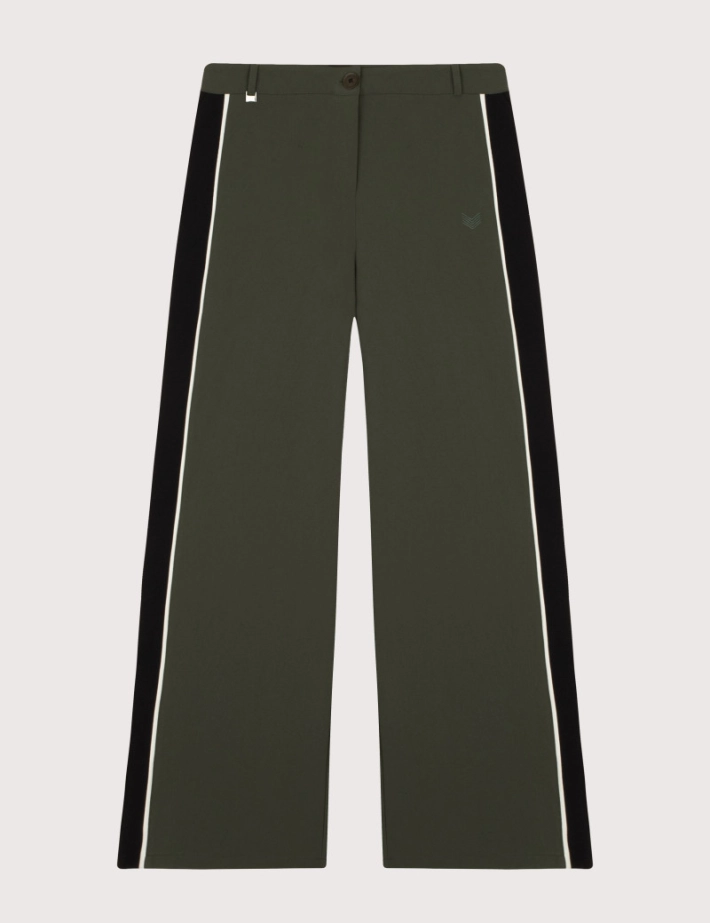 HBT Taylor Chic 3w | Klea Pantalon Large Femme Kaki