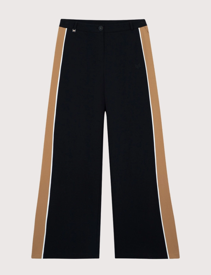 HBT Taylor Chic 3w | Klea Pantalon Large Femme Noir - 2