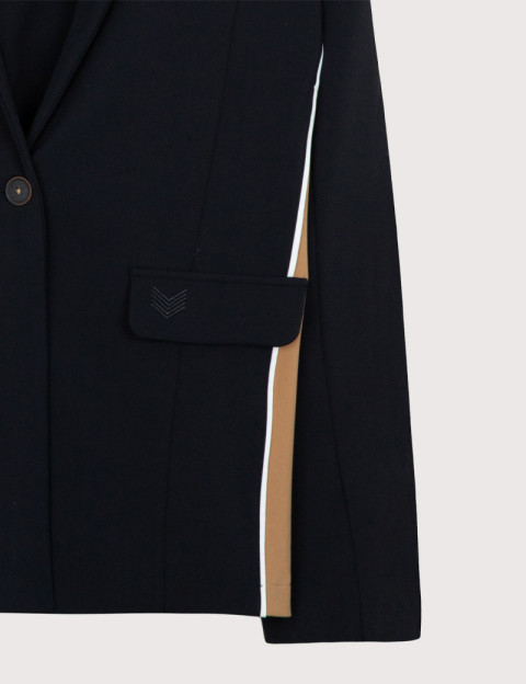 HBT Taylor Chic 3w | Jagger Veste Blazer Femme Noir