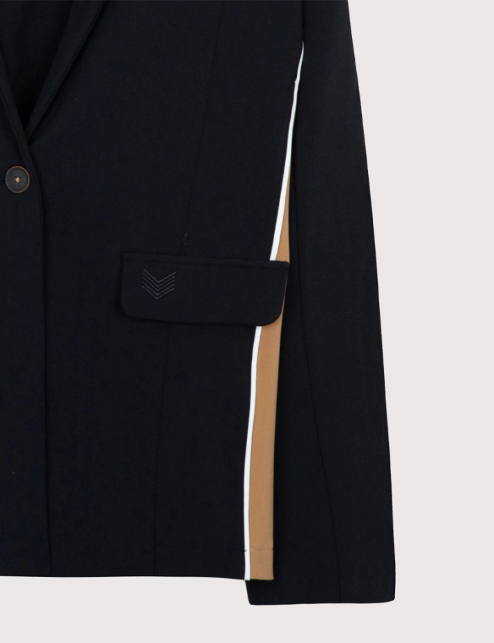 HBT Taylor Chic 3w | Jagger Veste Blazer Femme Noir