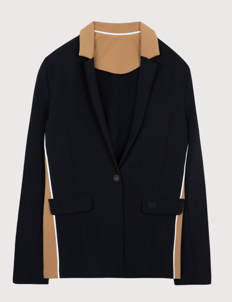 HBT Taylor Chic 3w | Jagger Veste Blazer Femme Noir - 2