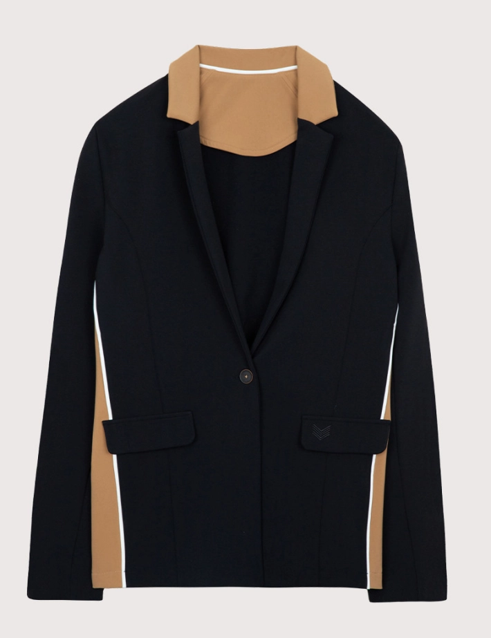 HBT Taylor Chic 3w | Jagger Veste Blazer Femme Noir - 2