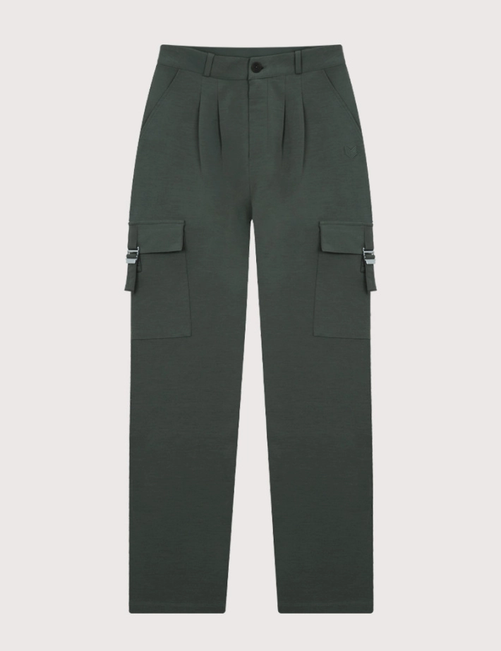HBT Heritage Canvas Tech | Harry Pantalon Femme Kaki - 4