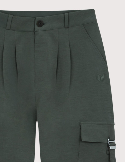 HBT Heritage Canvas Tech | Harry Pantalon Femme Kaki - 5