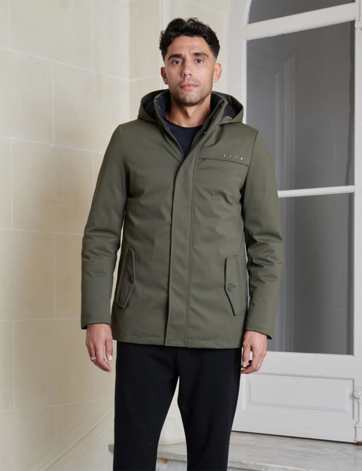 HBT Basics Jackets | King Kaki Black Homme Kaki