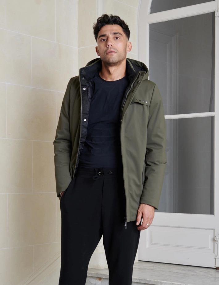 HBT Basics Jackets | King Kaki Black Homme Kaki - 2