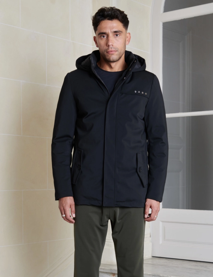 HBT Basics Jackets | King Black Black Homme