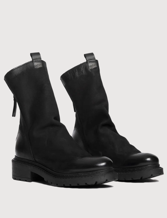 Métisse Bottes en Nubuck Noir - 4