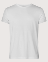 Resteröds T-shirt Homme Col Rond Bamboo Blanc
