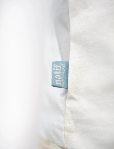 Natif T-shirt Unisex Cliché Saint-Tropez Blanc - 7