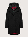 Bomboogie Manteau Femme Odessa Polaire Sherpa Noir - 2