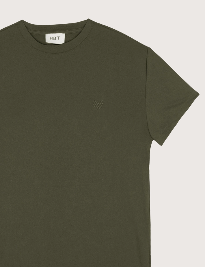 HBT Basics Softy | Adam Tshirt Homme Kaki - 3